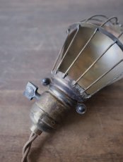 画像20: No.103　真鍮ガード付きペンダントライト (20)