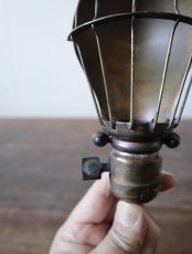 画像22: No.103　真鍮ガード付きペンダントライト (22)