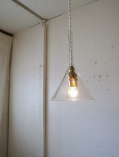 画像6: No.106　ガラス漏斗のペンダントライト(中) (6)
