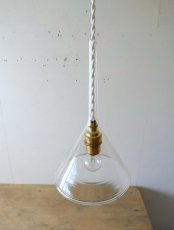 画像12: No.105　ガラス漏斗のペンダントライト(大) (12)