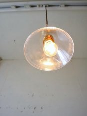 画像23: No.106　ガラス漏斗のペンダントライト(中) (23)