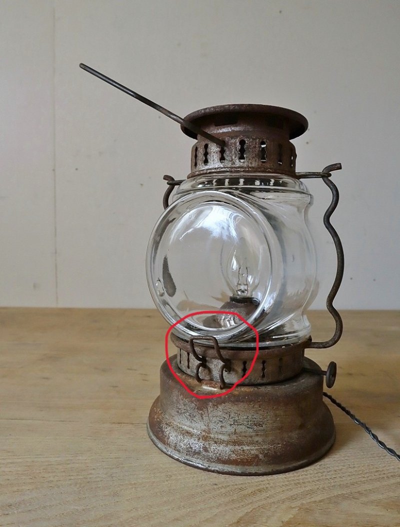 画像3: No.108 オイルランタンの小型ランプ
