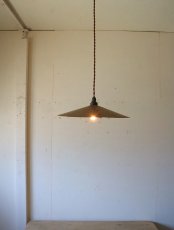 画像1: No.109　真鍮シェードのペンダントライト (1)