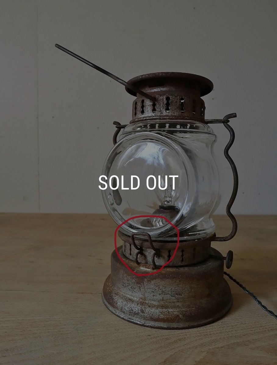 画像35: No.108　オイルランタンの小型ランプ (35)