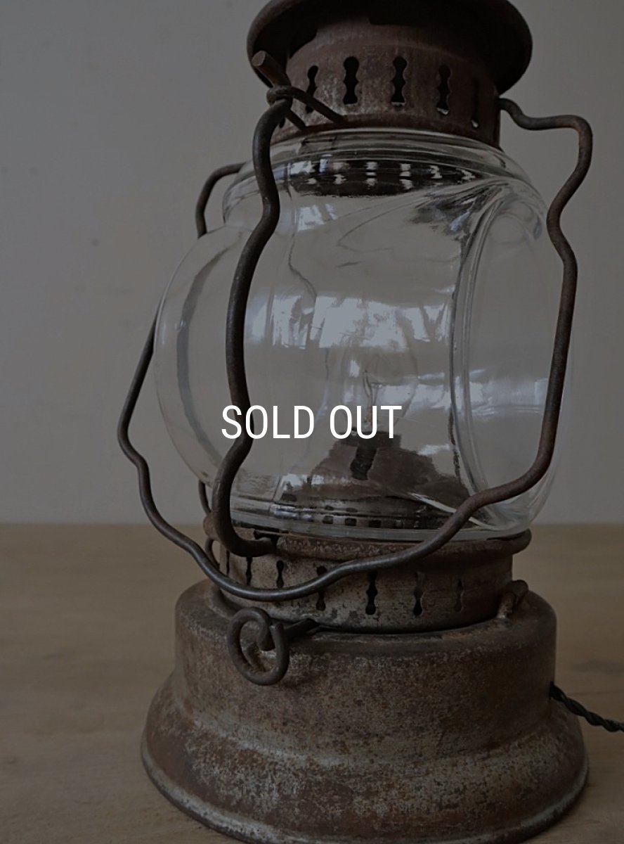 画像26: No.108　オイルランタンの小型ランプ (26)