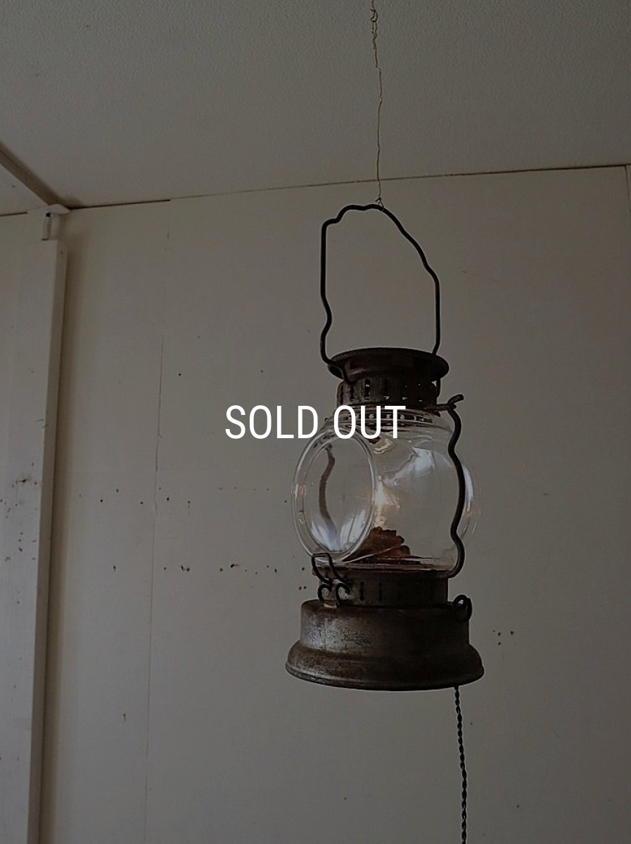 画像2: No.108　オイルランタンの小型ランプ (2)