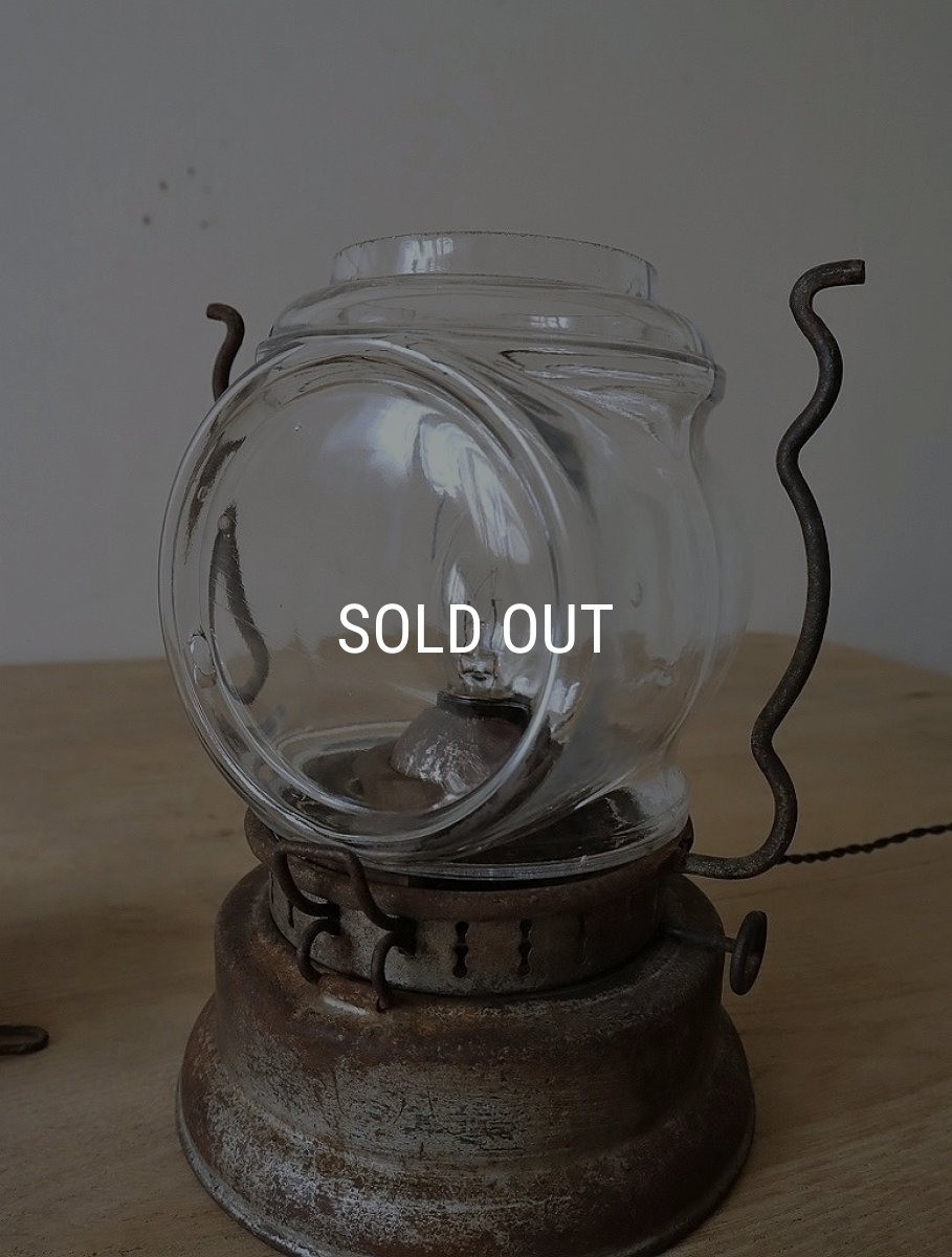 画像27: No.108　オイルランタンの小型ランプ (27)