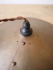 画像18: No.109　真鍮シェードのペンダントライト (18)