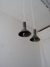 画像10: No.110　ブリキ漏斗のペンダントライト (10)