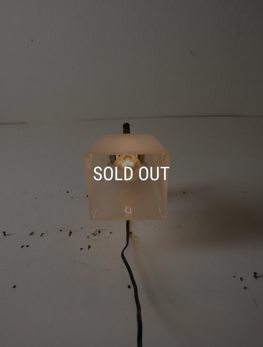 画像12: No.111　磨りガラスのブラケットライト (12)