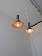 画像1: No.110　ブリキ漏斗のペンダントライト (1)