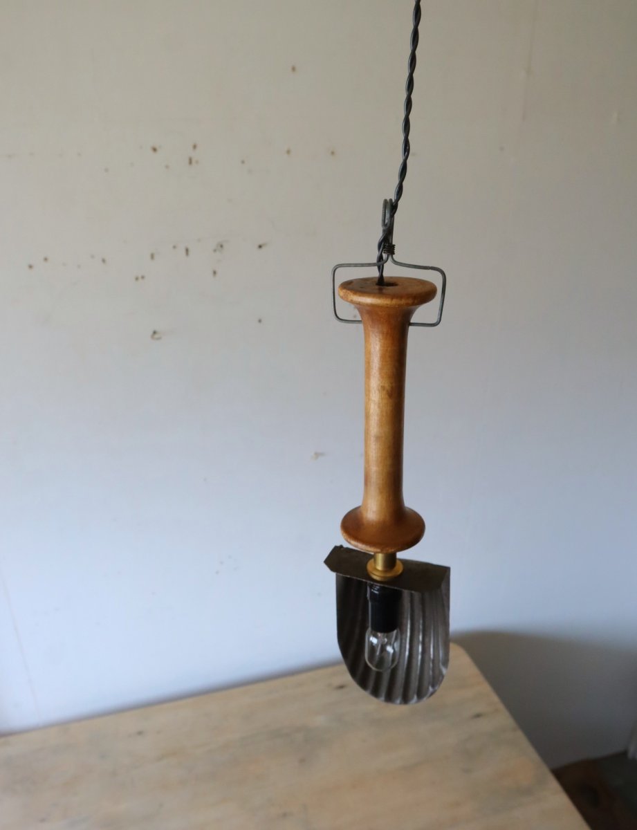 画像8: No.116　マドレーヌ型と糸巻きの2wayライト (8)