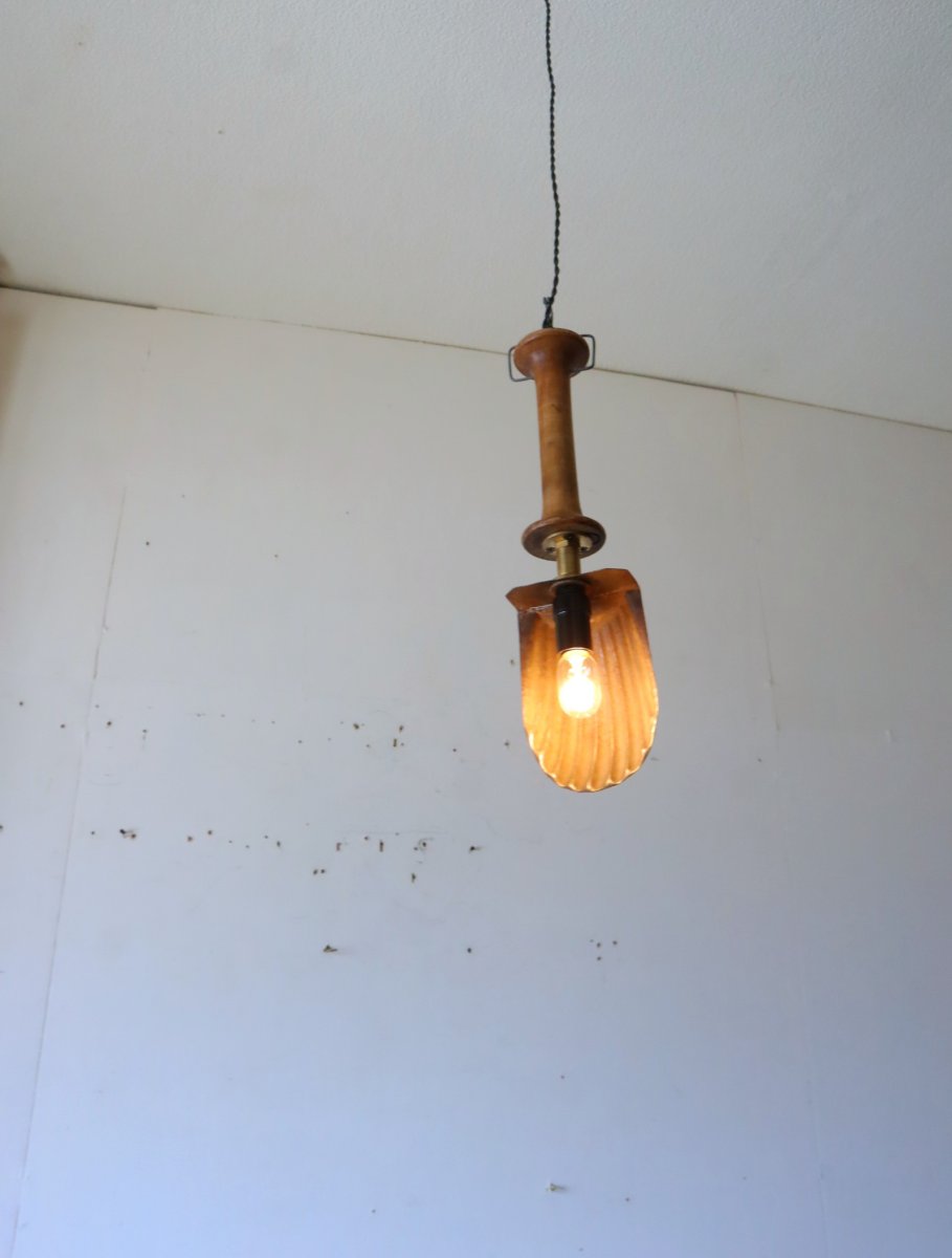 画像3: No.116　マドレーヌ型と糸巻きの2wayライト (3)