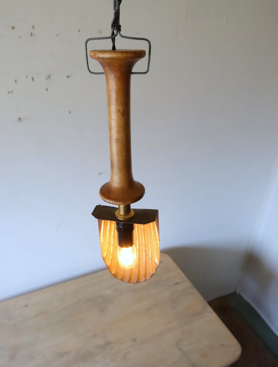 画像6: No.116　マドレーヌ型と糸巻きの2wayライト (6)