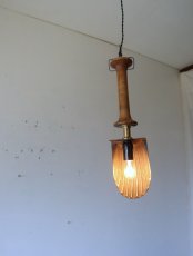 画像1: No.116　マドレーヌ型と糸巻きの2wayライト (1)