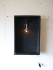 画像6: No.119　時計木箱の壁掛け飾り棚 (6)