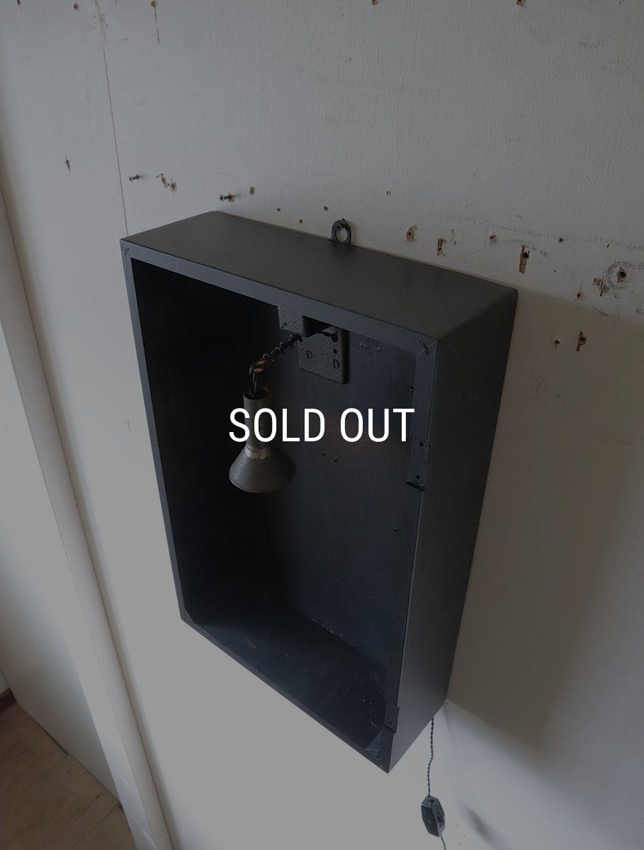 画像8: No.119　時計木箱の壁掛け飾り棚 (8)