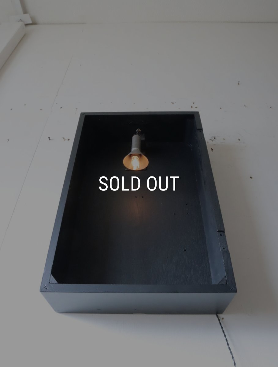 画像11: No.119　時計木箱の壁掛け飾り棚 (11)