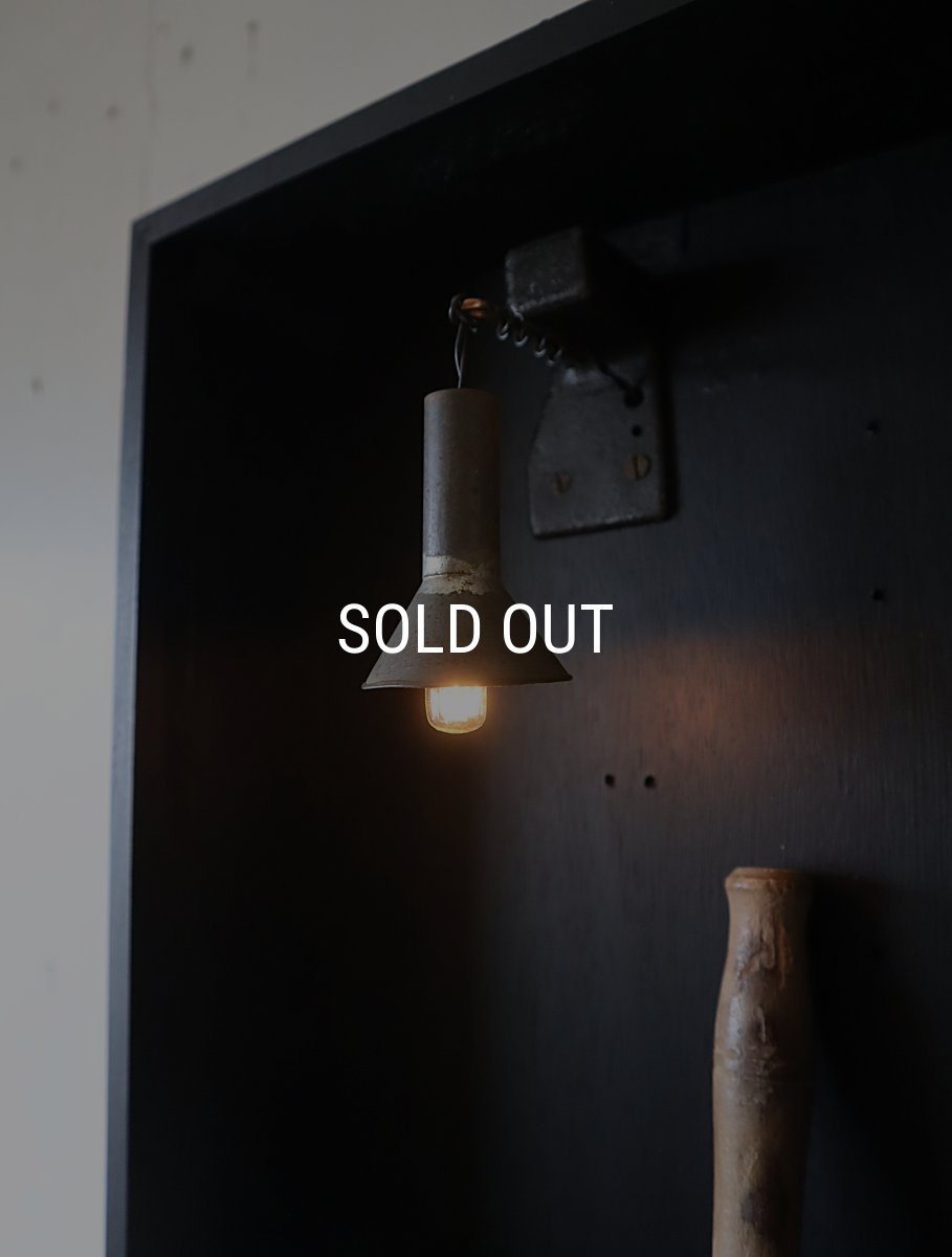 画像5: No.119　時計木箱の壁掛け飾り棚 (5)