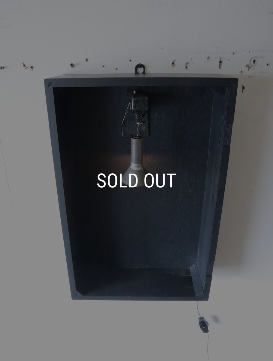 画像10: No.119　時計木箱の壁掛け飾り棚 (10)