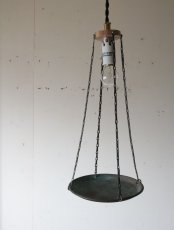 画像14: No.124　真鍮皿のペンダントライト (14)