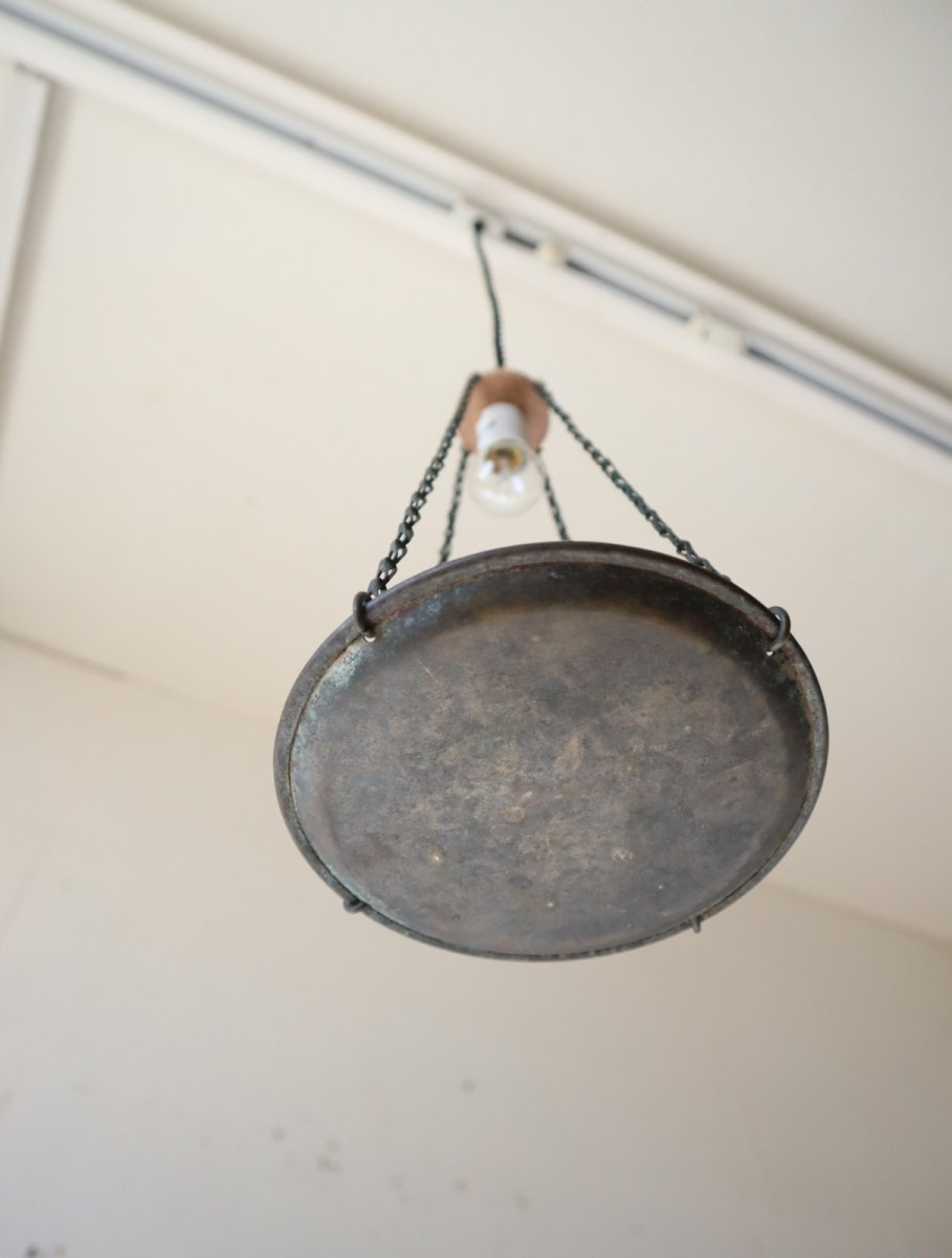 画像16: No.126　真鍮皿のペンダントライト (16)