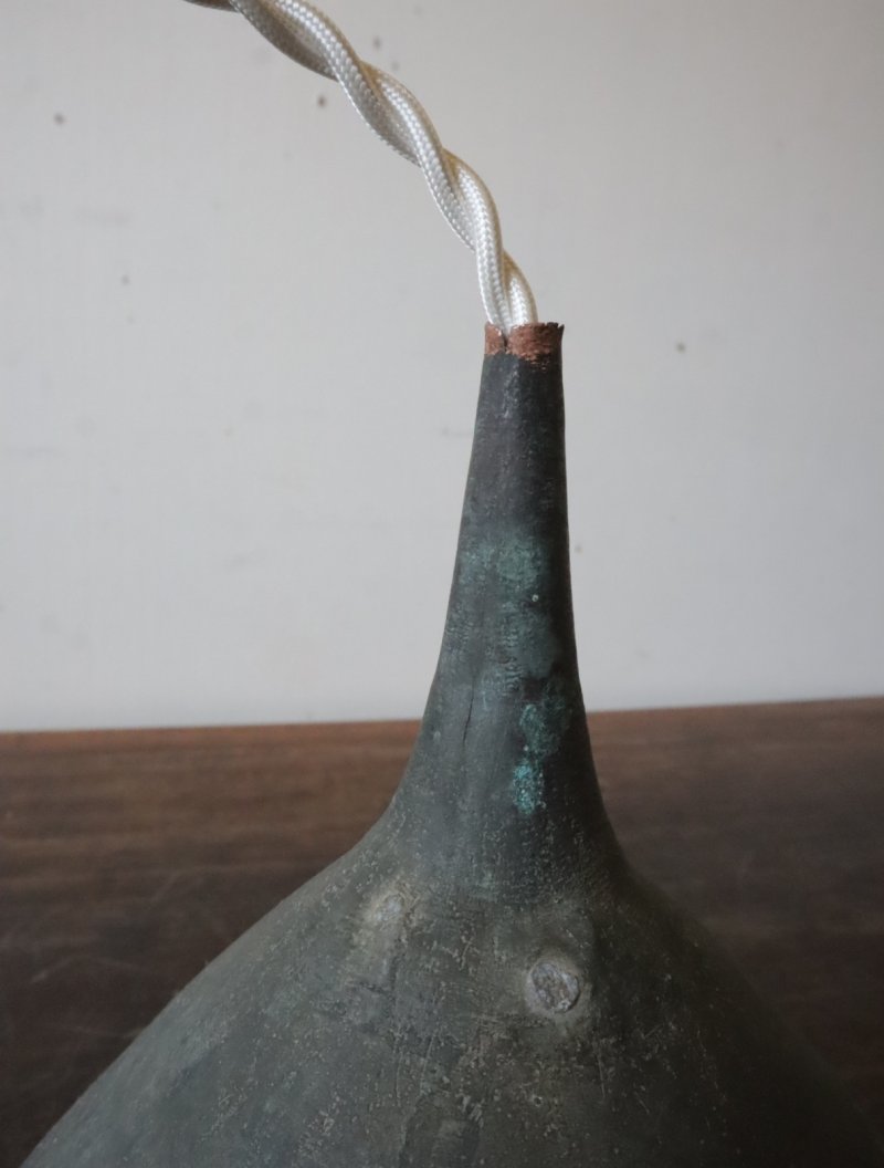 画像2: No.122　銅製漏斗のペンダントライト