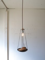 画像7: No.123　真鍮皿のペンダントライト (7)