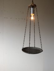 画像11: No.125　真鍮皿のペンダントライト (11)