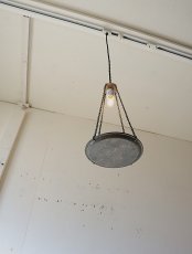 画像10: No.126　真鍮皿のペンダントライト (10)