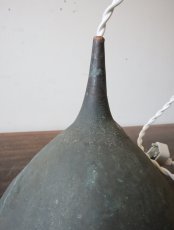 画像17: No.122　銅製漏斗のペンダントライト (17)