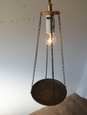 画像11: No.123　真鍮皿のペンダントライト (11)