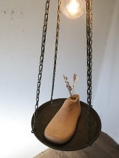 画像5: No.123　真鍮皿のペンダントライト (5)