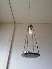 画像10: No.125　真鍮皿のペンダントライト (10)