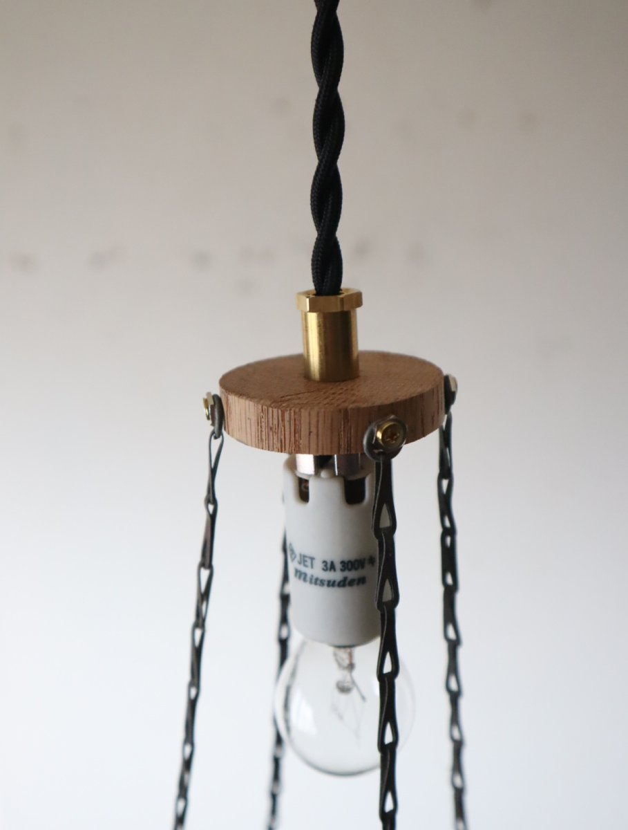 画像19: No.124　真鍮皿のペンダントライト (19)