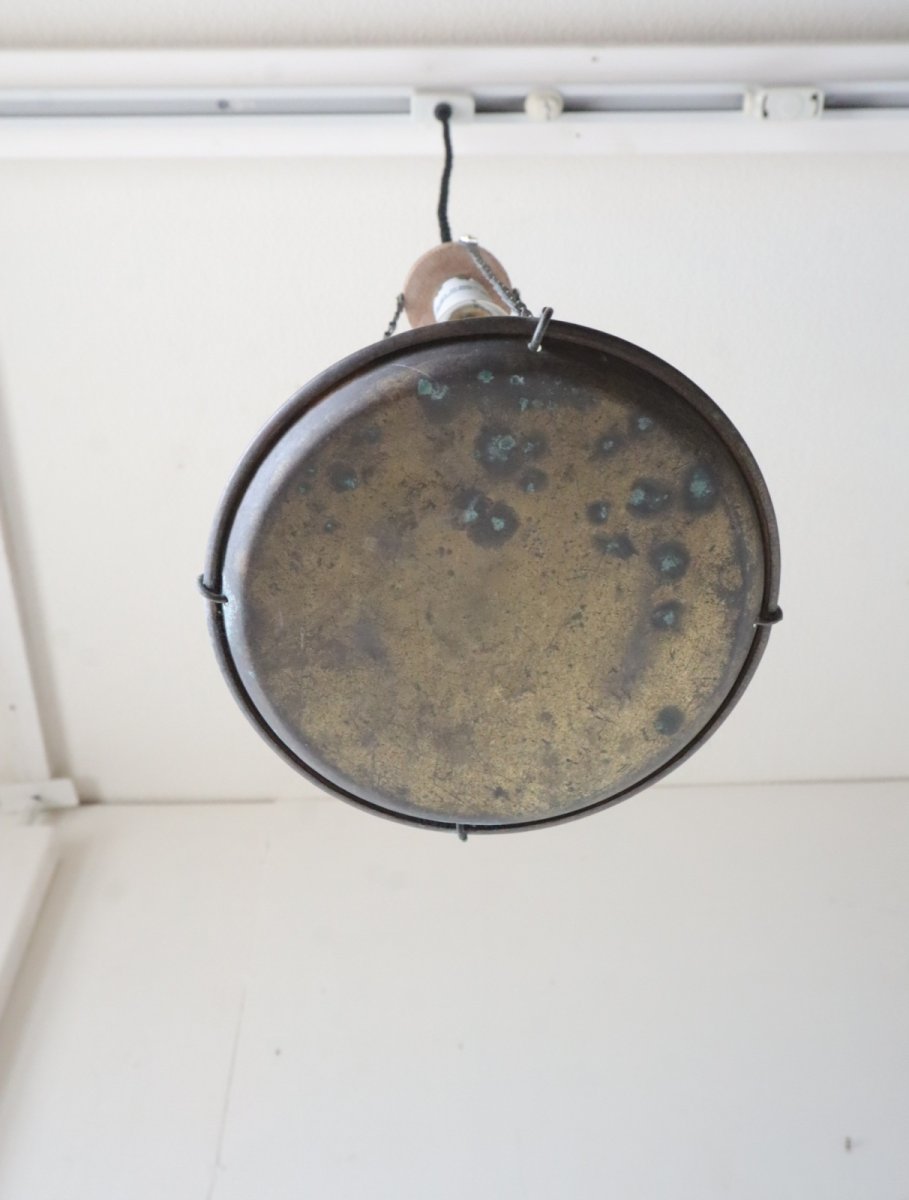 画像20: No.124　真鍮皿のペンダントライト (20)