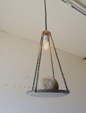 画像4: No.126　真鍮皿のペンダントライト (4)