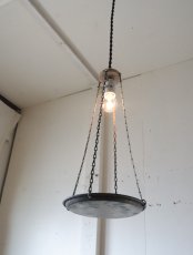 画像11: No.124　真鍮皿のペンダントライト (11)