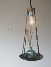 画像2: No.124　真鍮皿のペンダントライト (2)