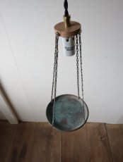 画像21: No.124　真鍮皿のペンダントライト (21)