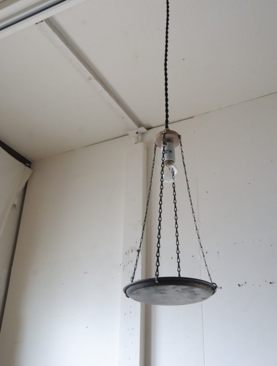 画像15: No.124　真鍮皿のペンダントライト (15)