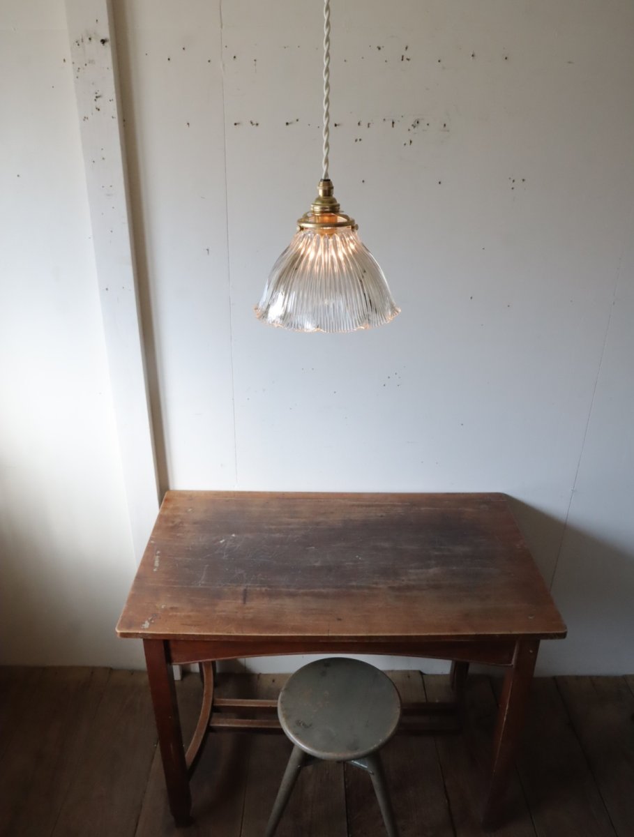 画像2: No.128　ホロフェーンシェードのペンダントライト (2)