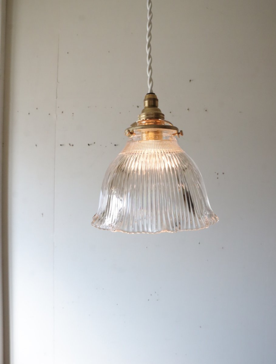 画像2: No.129　ホロフェーンUKシェードのペンダントライト (2)