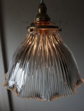 画像14: No.128　ホロフェーンシェードのペンダントライト (14)