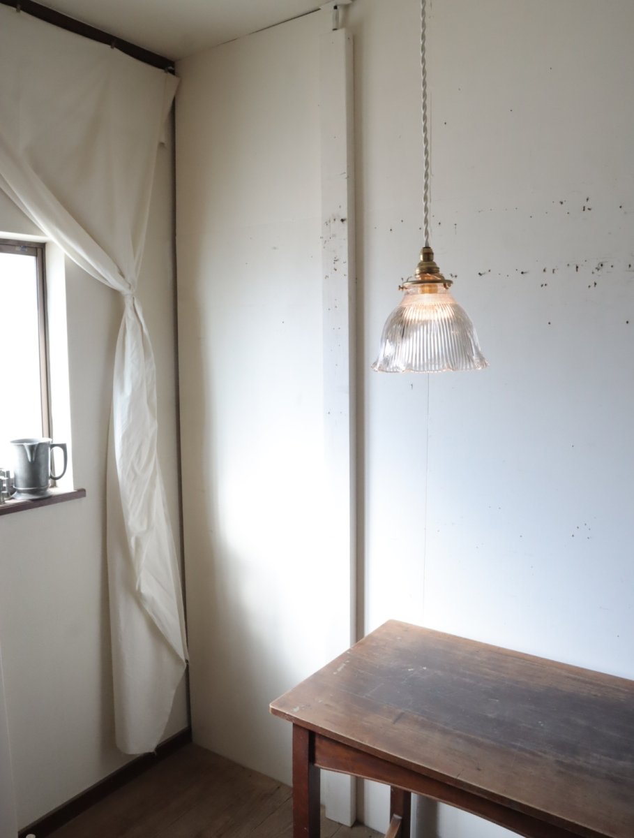 画像4: No.129　ホロフェーンUKシェードのペンダントライト (4)