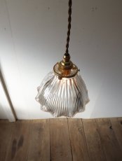 画像30: No.128　ホロフェーンシェードのペンダントライト (30)