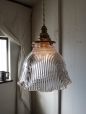 画像14: No.129　ホロフェーンUKシェードのペンダントライト (14)