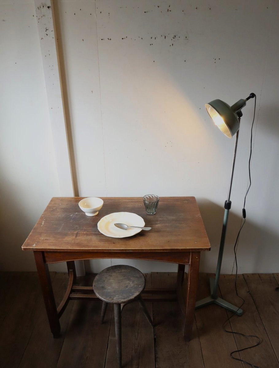 画像1: No.132　鉄脚のフロアランプ (1)