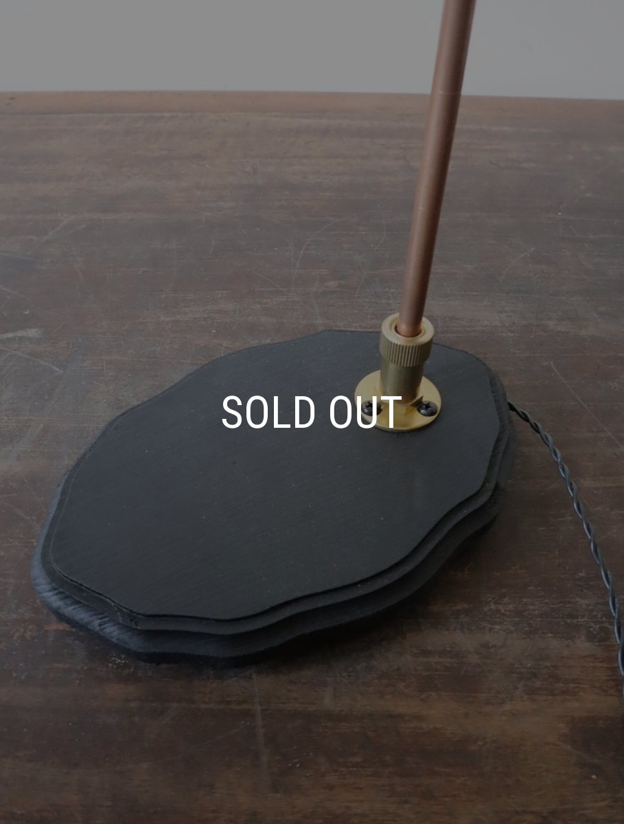 画像19: No.130　ガラス漏斗のスタンドライト (19)