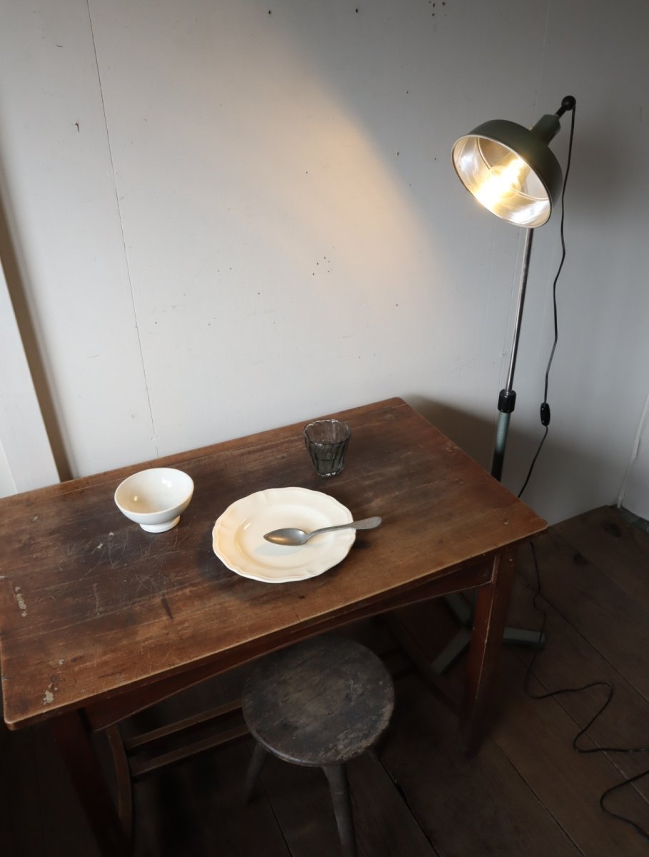 画像2: No.132　鉄脚のフロアランプ (2)